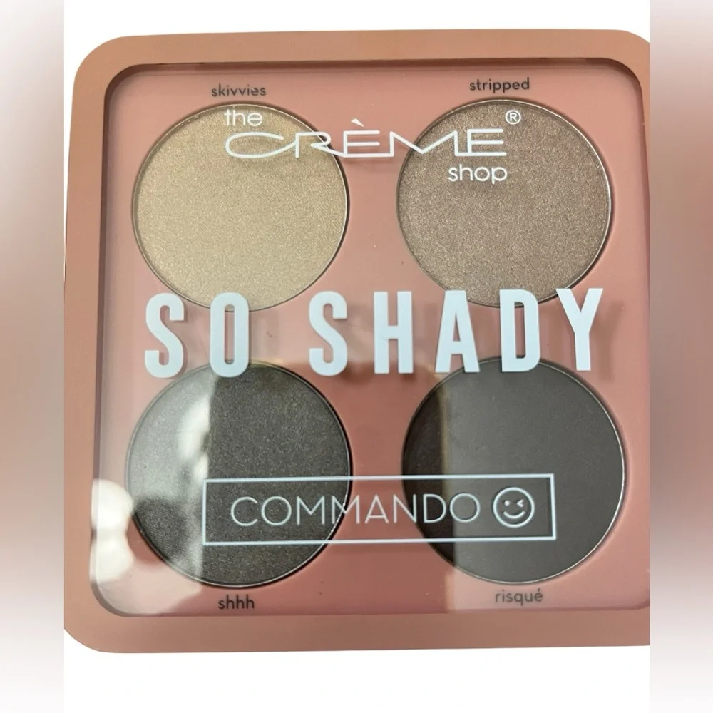 The Crème Shop “So Shady”Eyeshadow‎ Palette - Commando